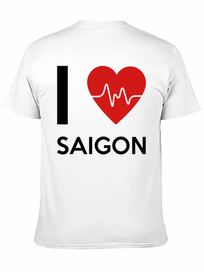 I Heart Saigon Mens Black T-Shirt
