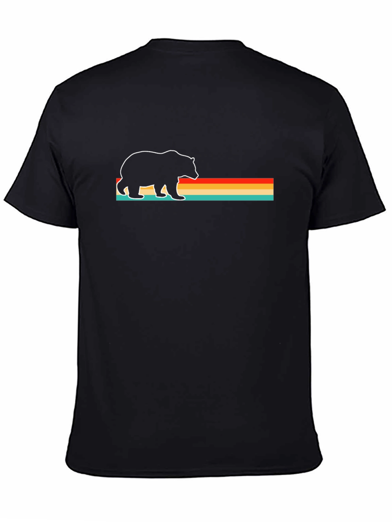Retro Bear Graphic Tee - Stylish Unisex T-Shirt