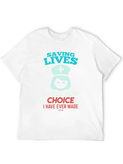 Saving Lives Nurse T-Shirt