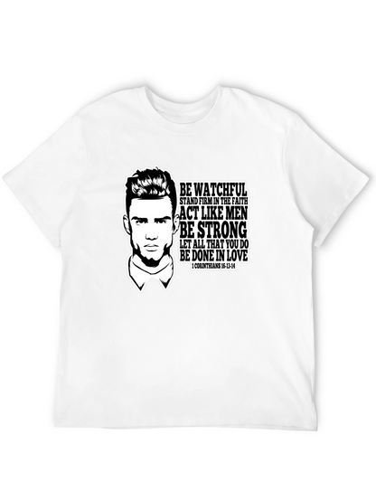 Be Watchful Christian Graphic T-Shirt