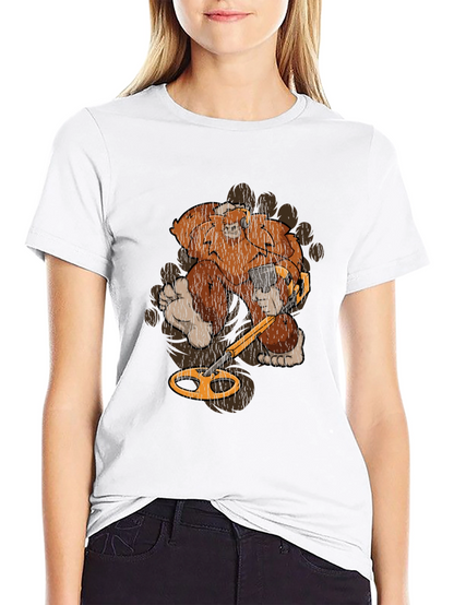 Bigfoot Metal Detecting Graphic Tee