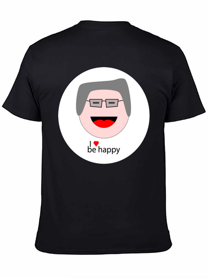 I Heart Be Happy Graphic T-Shirt
