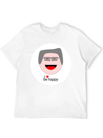 I Heart Be Happy Graphic T-Shirt