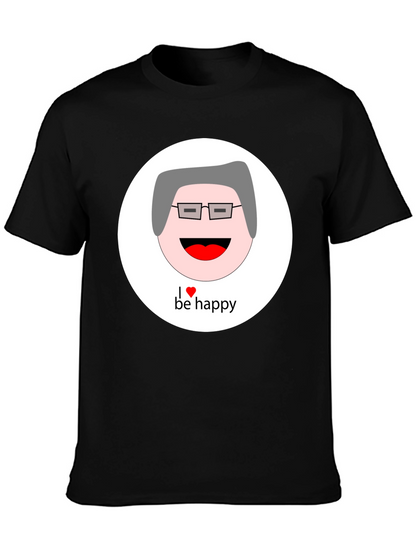 I Heart Be Happy Graphic T-Shirt