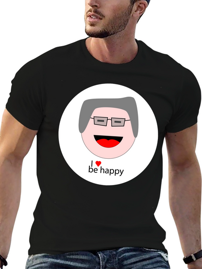 I Heart Be Happy Graphic T-Shirt