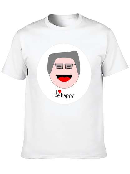 I Heart Be Happy Graphic T-Shirt