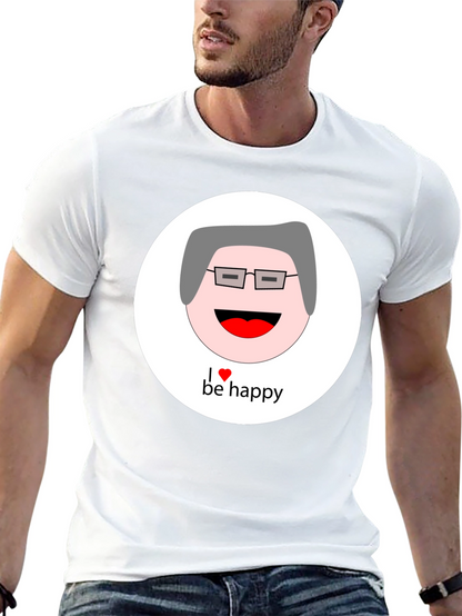 I Heart Be Happy Graphic T-Shirt