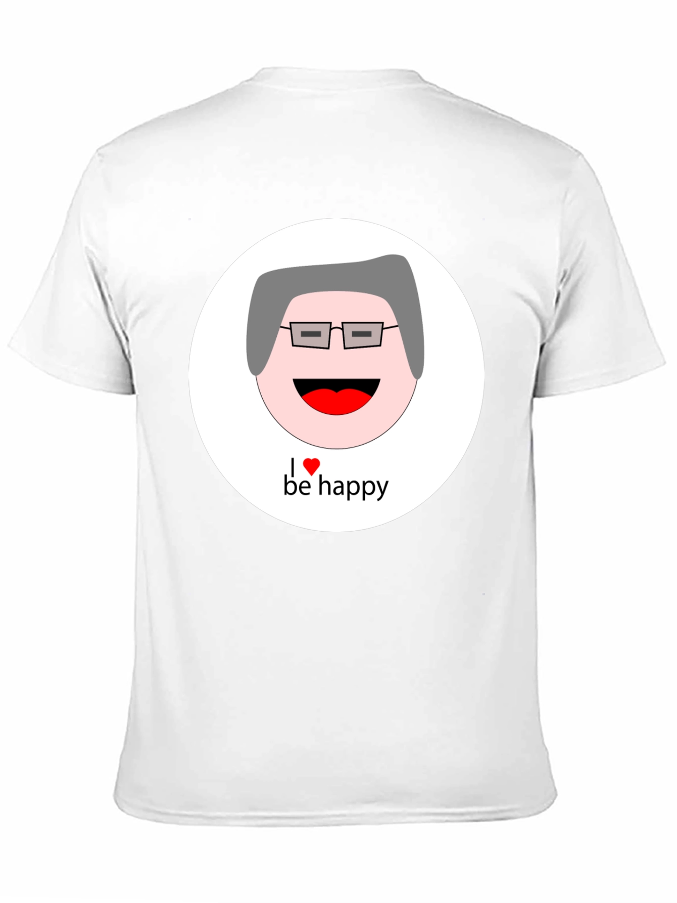I Heart Be Happy Graphic T-Shirt