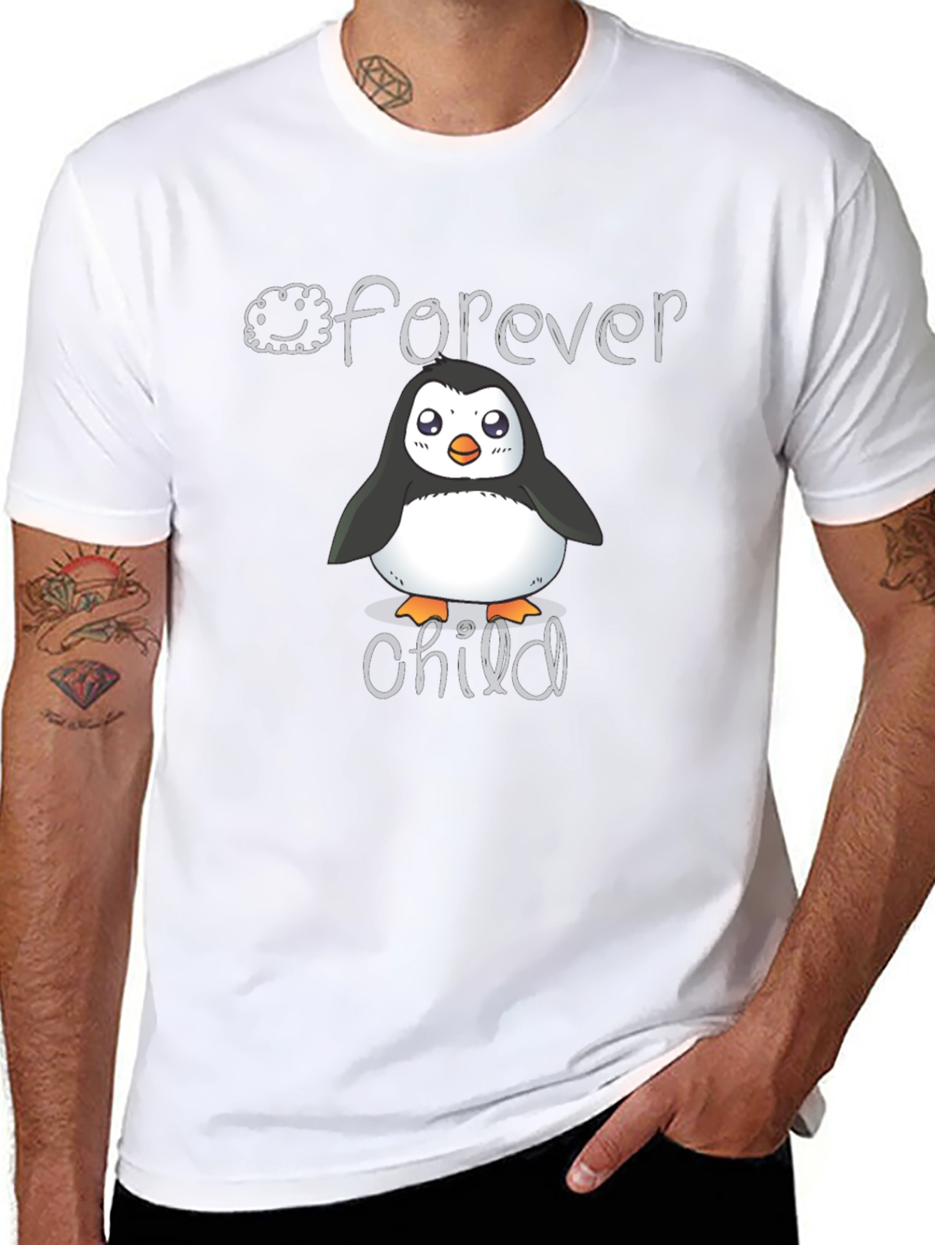 Penguin Forever Child Graphic T-Shirt