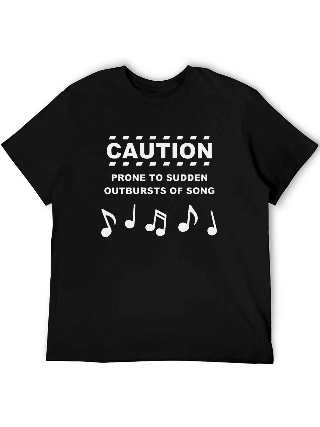 Caution Song Outbursts Graphic Tee