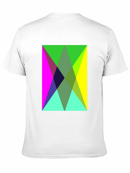 Geometric Triangle Pattern T-Shirt