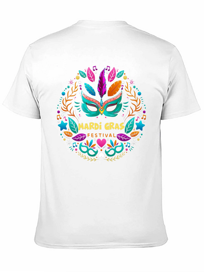 Mardi Gras Festival Black T-Shirt