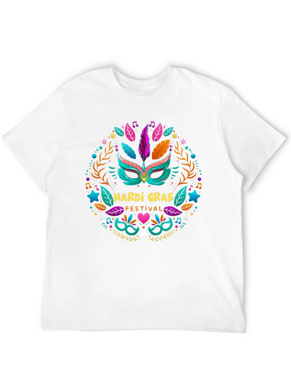 Mardi Gras Festival Black T-Shirt