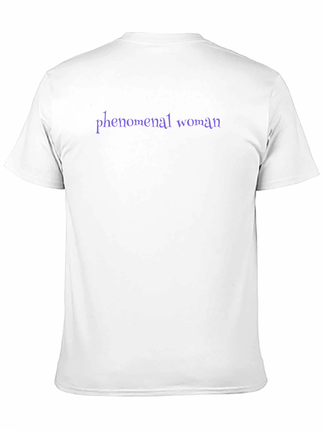 Phenomenal Woman Black T-Shirt