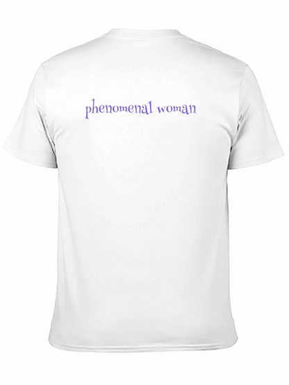 Phenomenal Woman Black T-Shirt