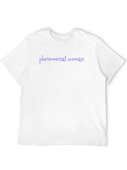 Phenomenal Woman Black T-Shirt