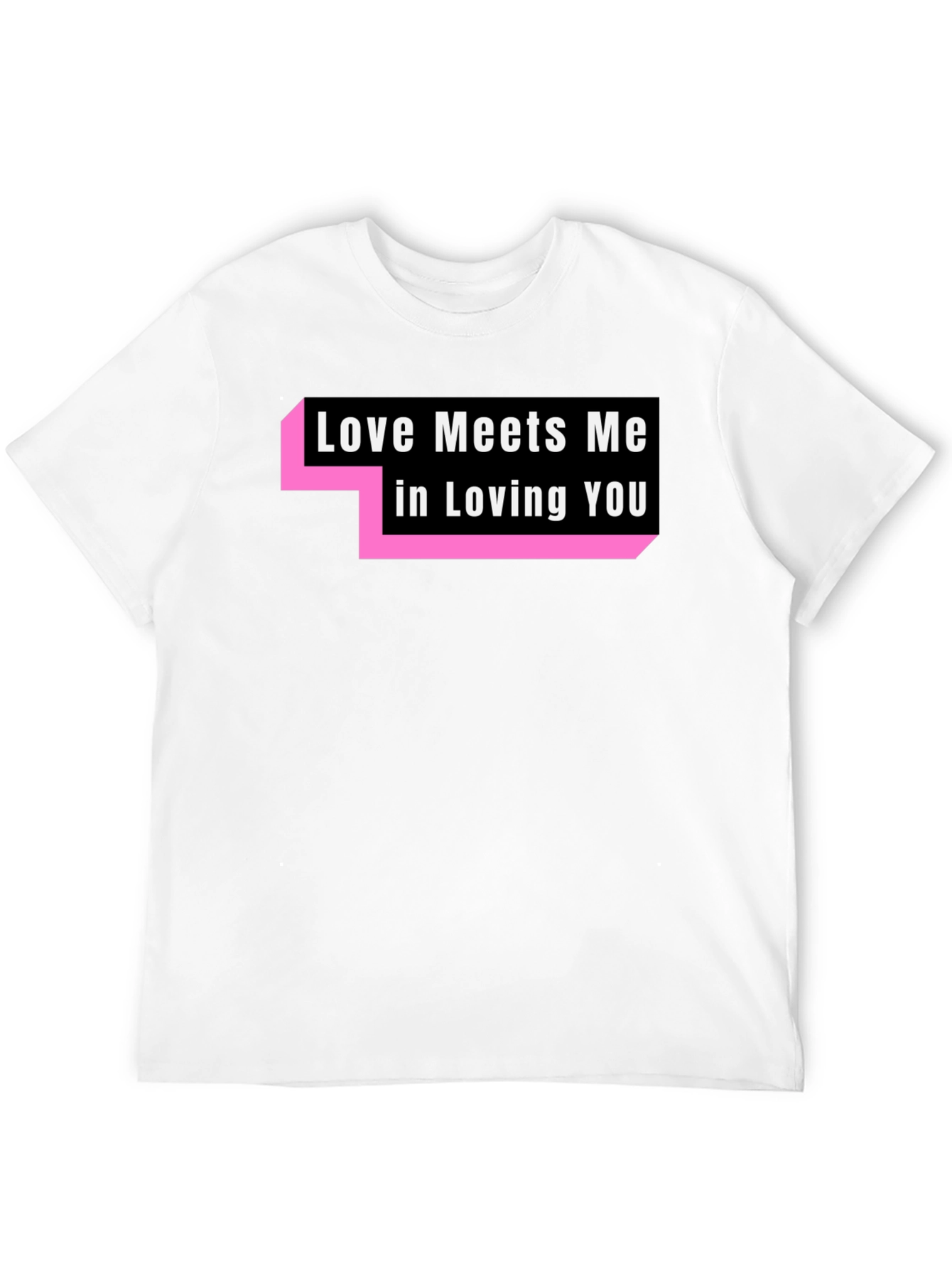 Love Meets Me T-Shirt - Trendy Graphic Tee