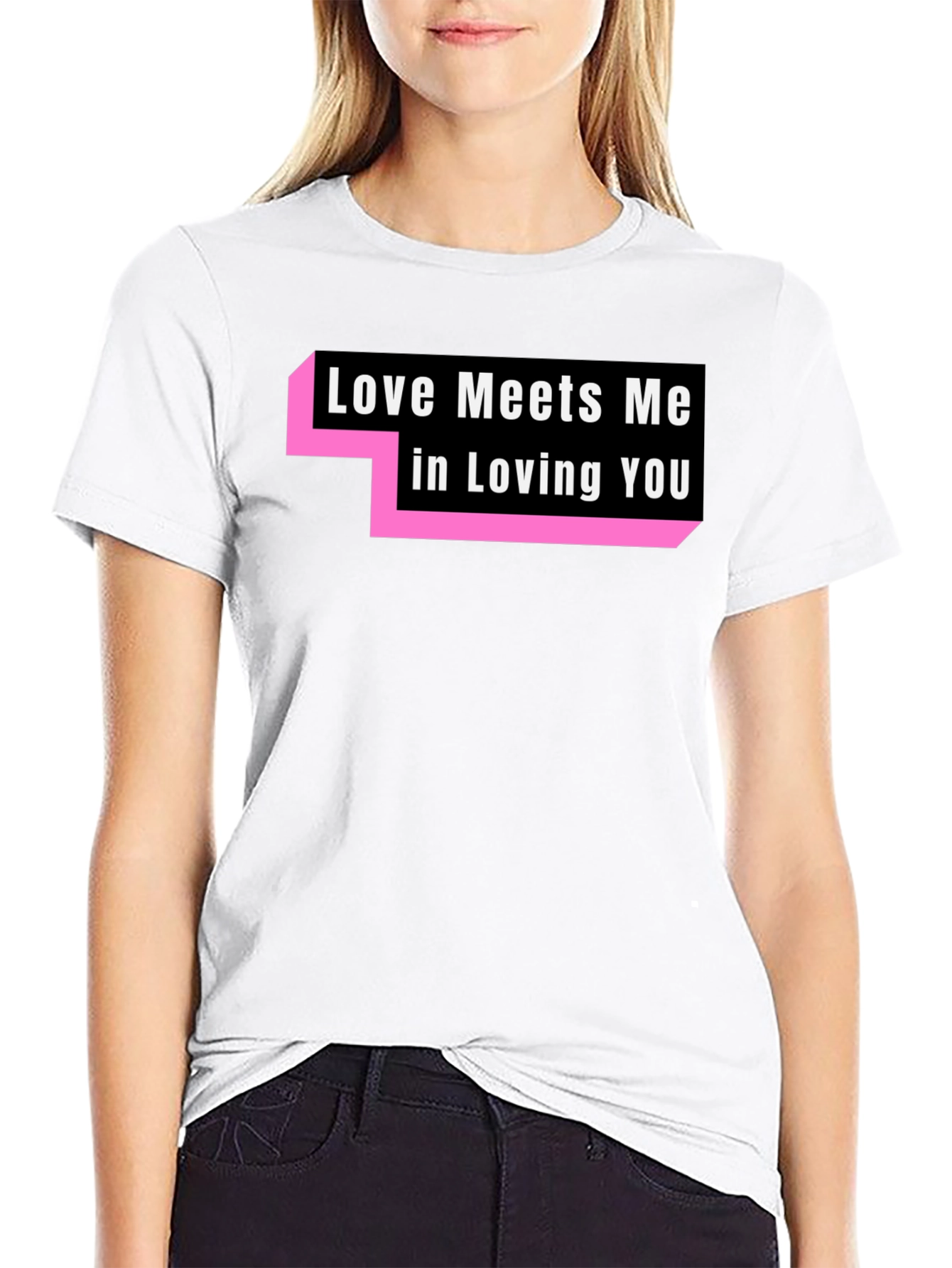 Love Meets Me T-Shirt - Trendy Graphic Tee