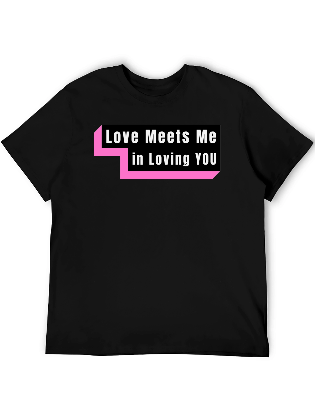 Love Meets Me T-Shirt - Trendy Graphic Tee