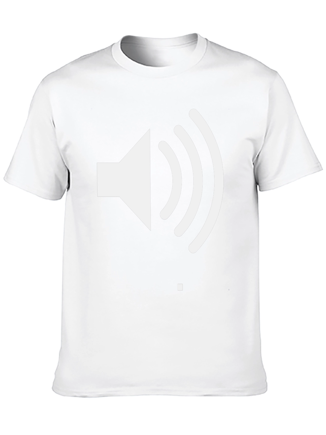 Sound Wave Graphic Tee - Black Casual T-Shirt