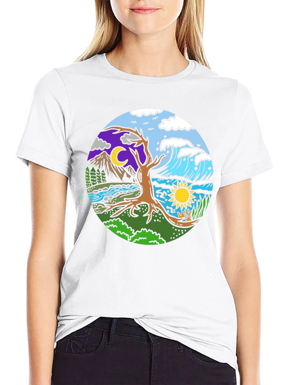 Natures Balance T-Shirt - Day & Night Design