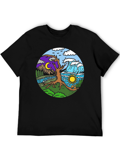 Natures Balance T-Shirt - Day & Night Design