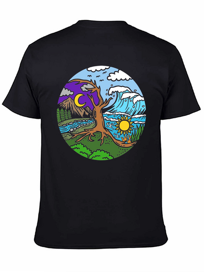 Natures Balance T-Shirt - Day & Night Design