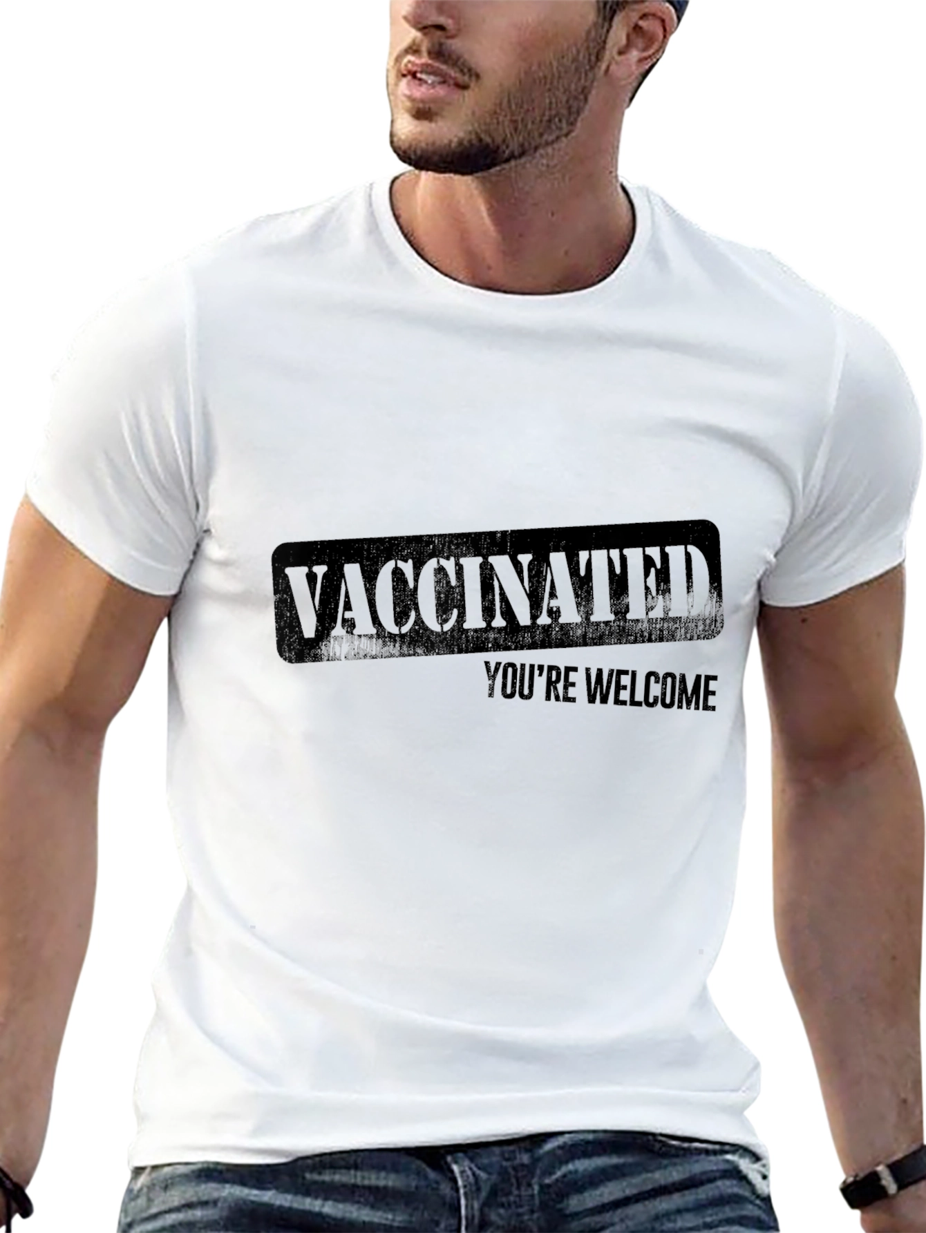 Vaccinated Youre Welcome Graphic T-Shirt