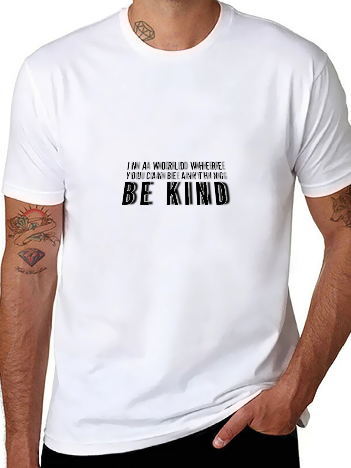 Be Kind Graphic T-Shirt - Soft Cotton Casual Tee