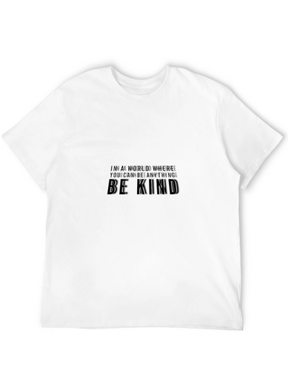 Be Kind Graphic T-Shirt - Soft Cotton Casual Tee