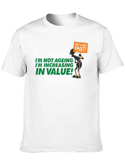 Humorous Increasing in Value Graphic Tee