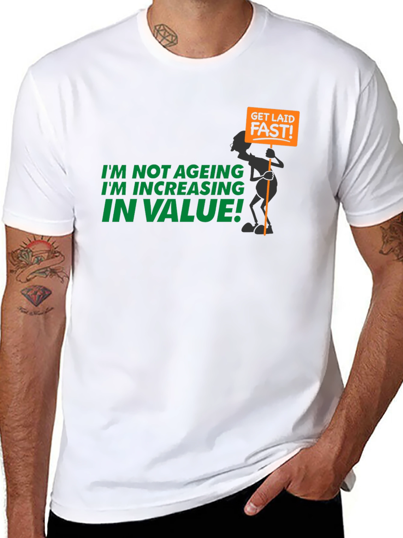 Humorous Increasing in Value Graphic Tee