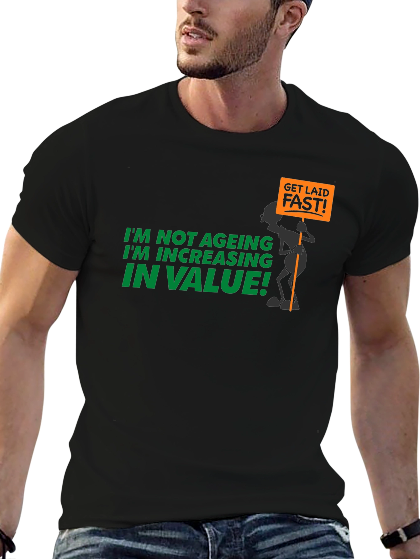 Humorous Increasing in Value Graphic Tee