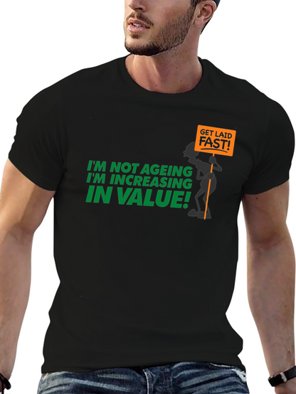 Humorous Increasing in Value Graphic Tee