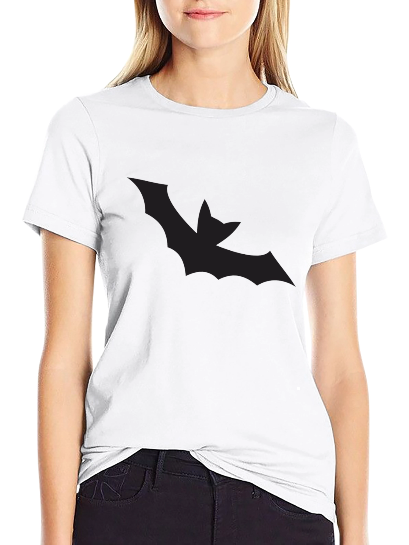 Black Bat Silhouette T-Shirt
