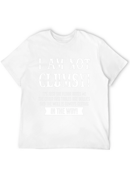 Humorous Clumsy T-Shirt - Floor Hates Me!