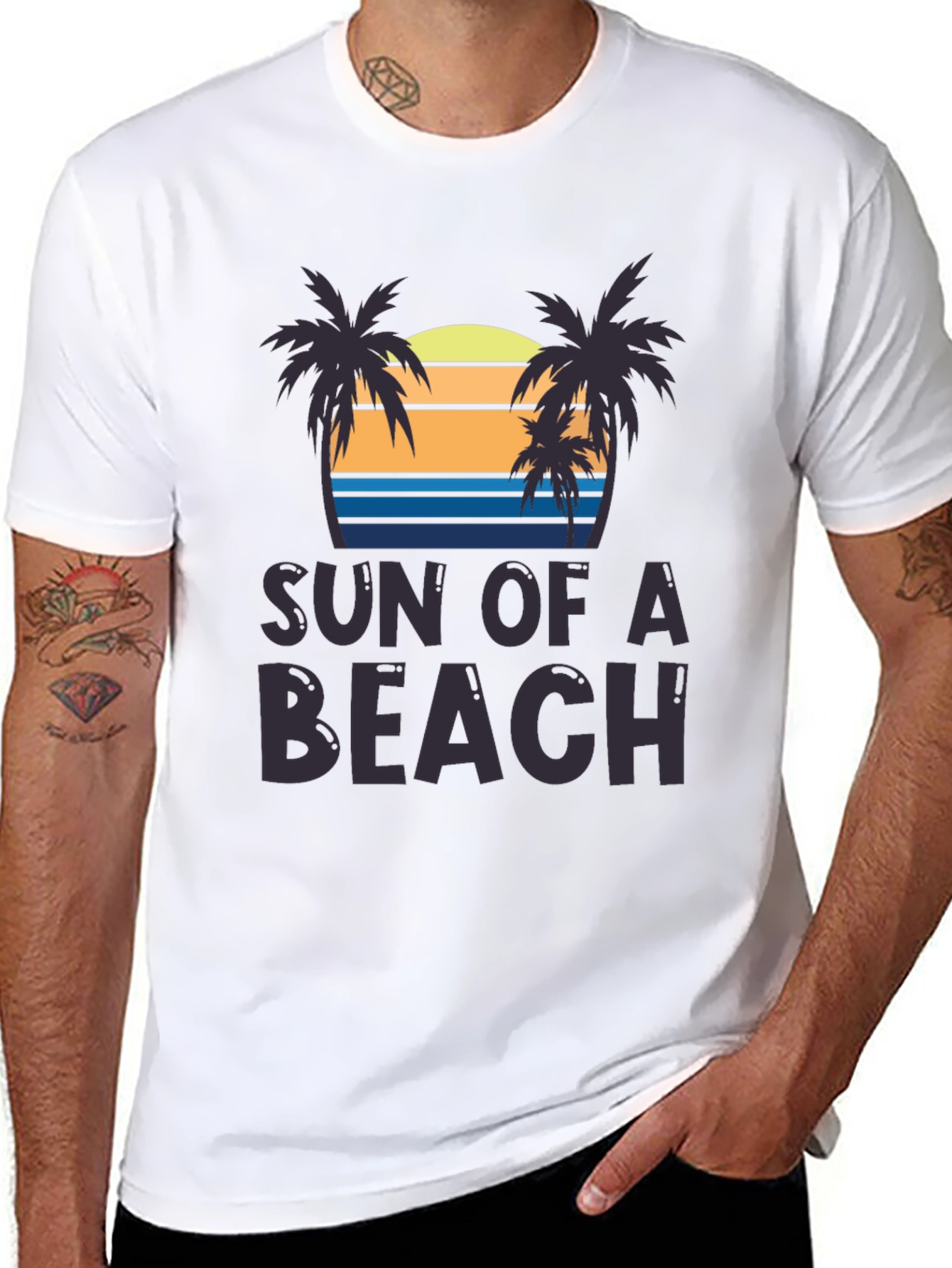 Sun of a Beach T-Shirt - Tropical Vacation Style