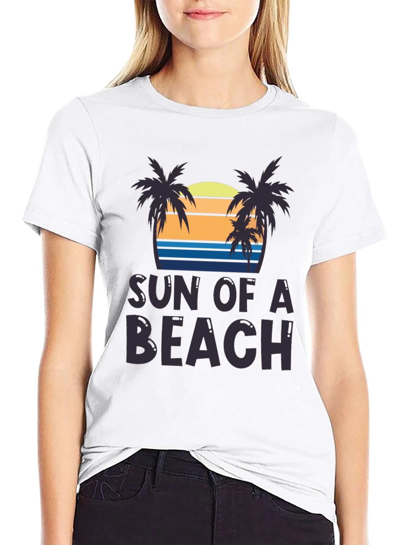 Sun of a Beach T-Shirt - Tropical Vacation Style