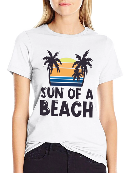 Sun of a Beach T-Shirt - Tropical Vacation Style