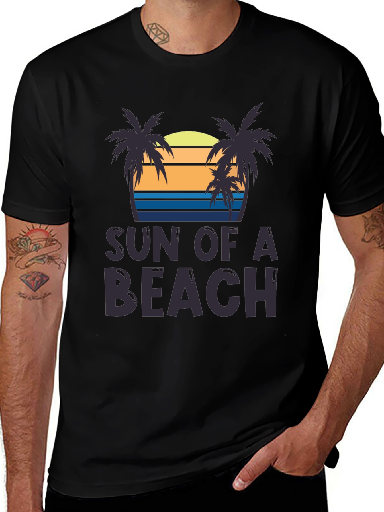 Sun of a Beach T-Shirt - Tropical Vacation Style