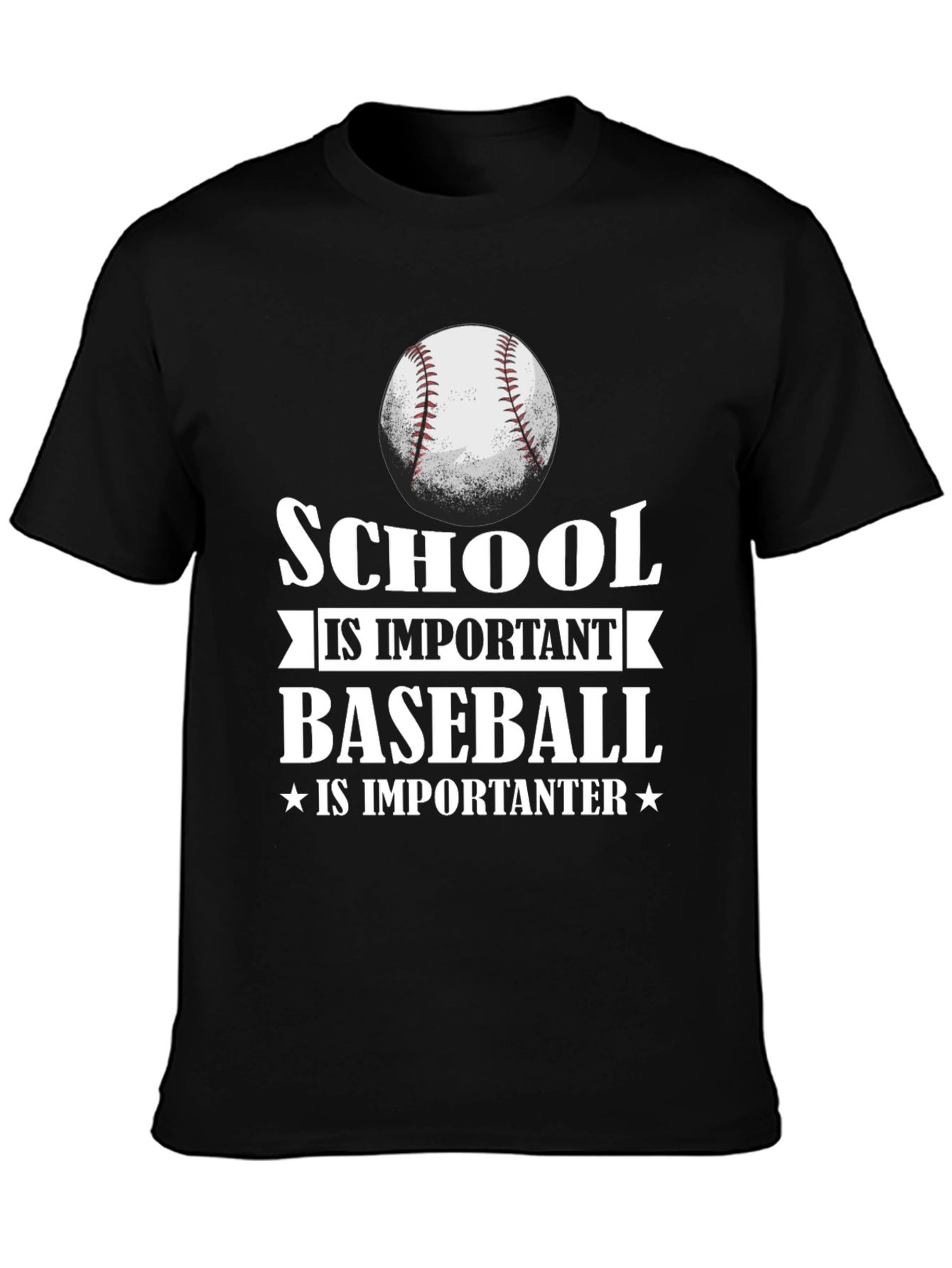 School Baseball Graphic Tee