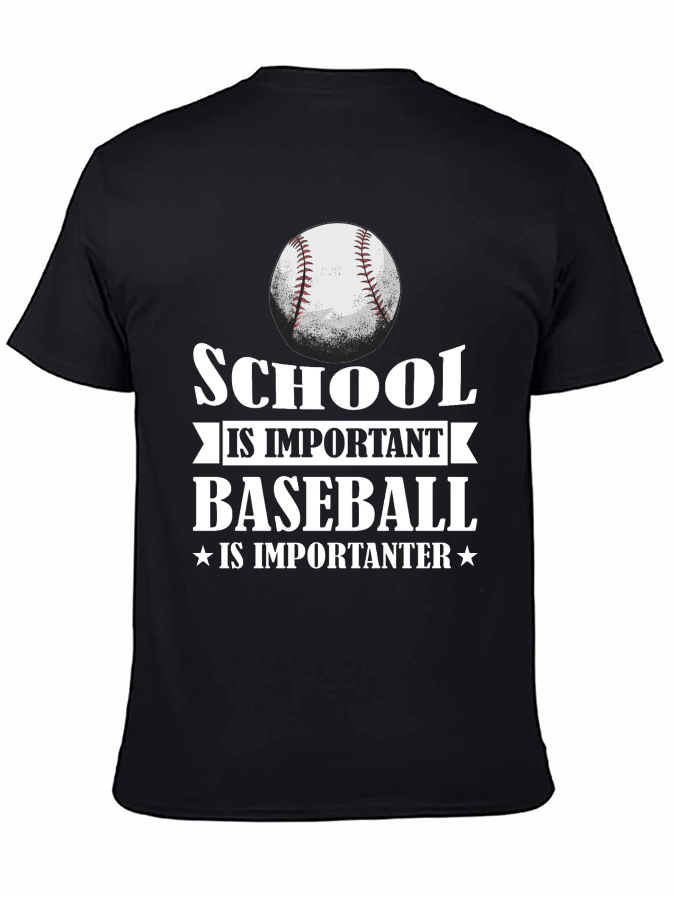 School Baseball Graphic Tee
