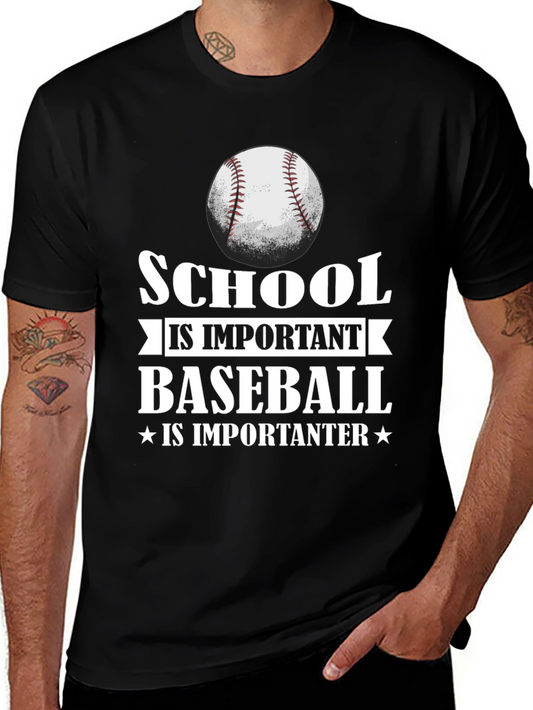 School Baseball Graphic Tee