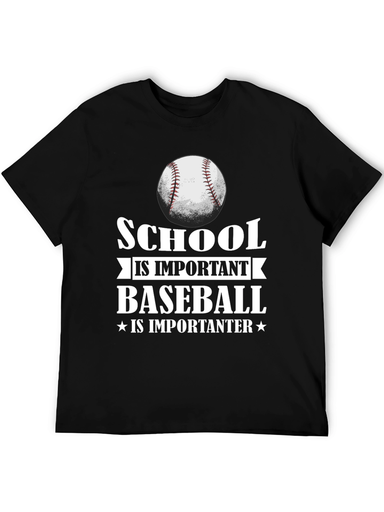 School Baseball Graphic Tee