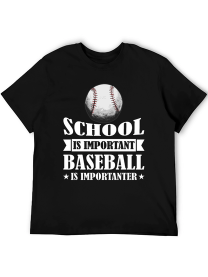 School Baseball Graphic Tee