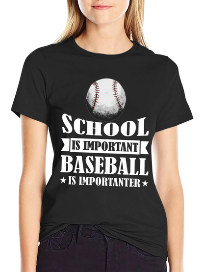 School Baseball Graphic Tee