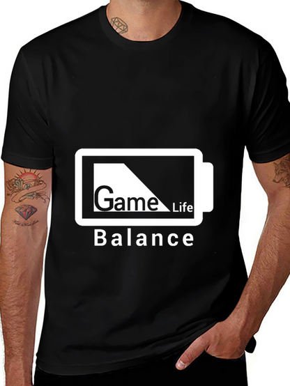 Game Life Balance Graphic Tee