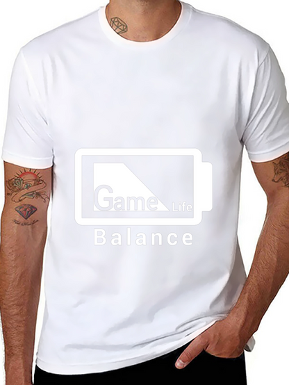 Game Life Balance Graphic Tee