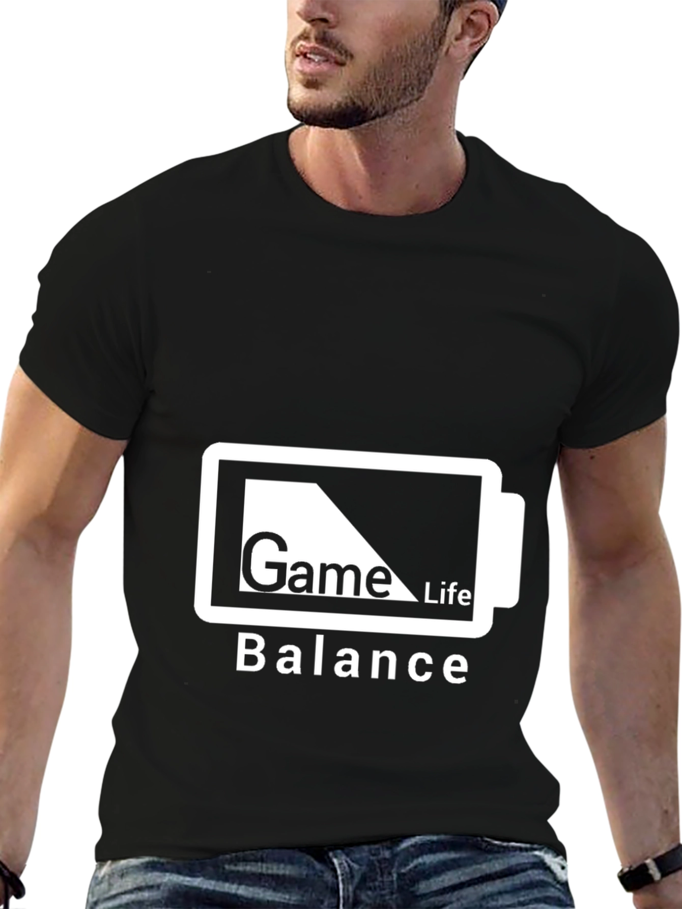 Game Life Balance Graphic Tee