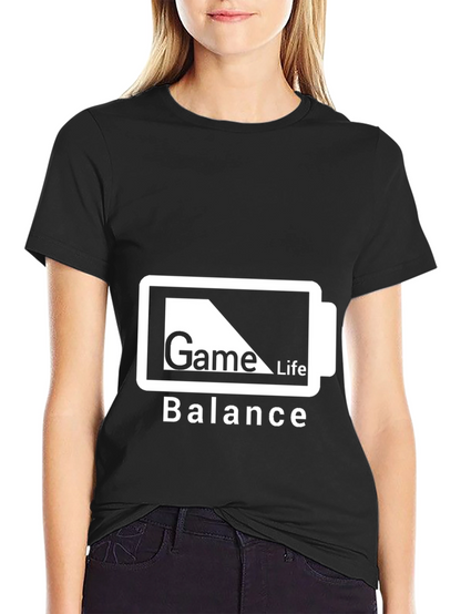 Game Life Balance Graphic Tee